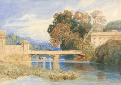 Chateau Navarre, near Evreux, Normandy by John Sell Cotman